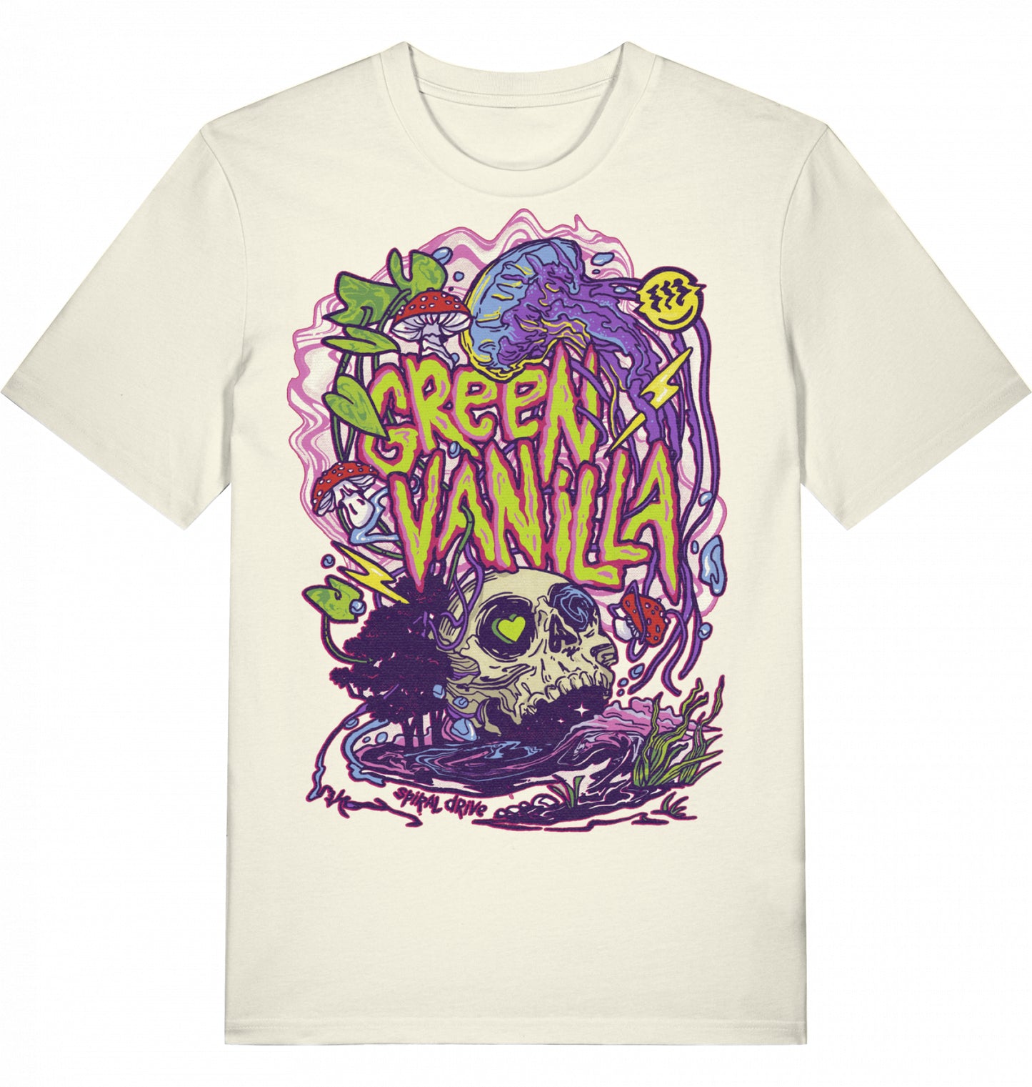 GREEN VANILLA SHIRT (Black & White)