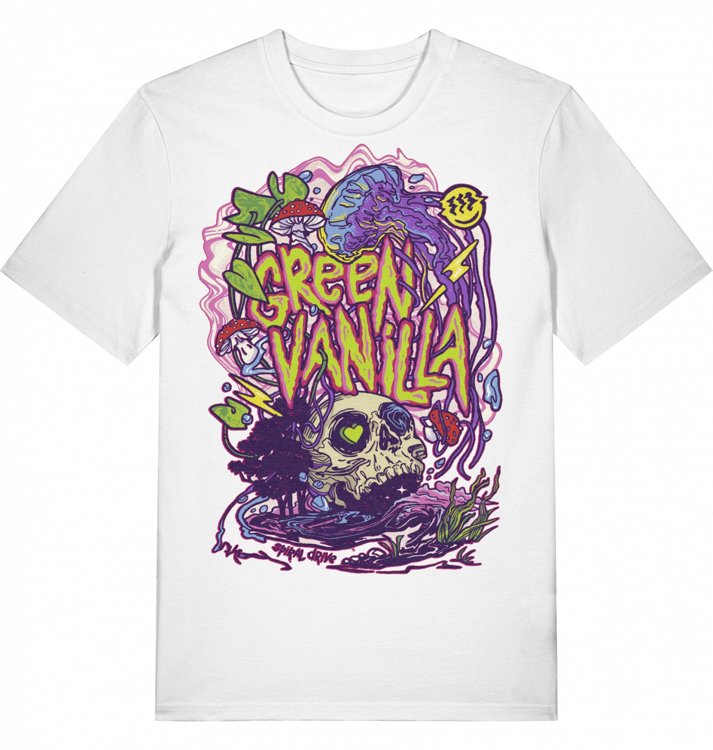 GREEN VANILLA SHIRT (Black & White)